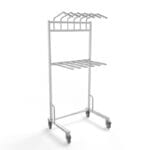 Wieszak mobilny na fartuchy RTG