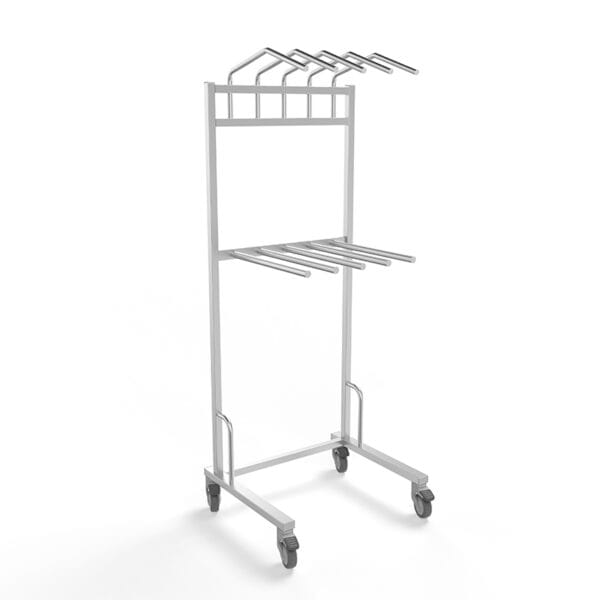 Wieszak mobilny na fartuchy RTG