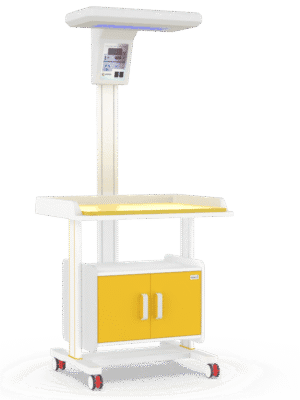 Stanowisko do pielęgnacji:1xblat, 1xszafka dwudrzwiowa