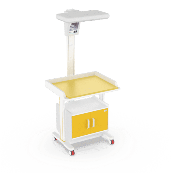 Stanowisko do pielęgnacji:1xblat, 1xszafka dwudrzwiowa