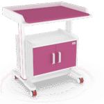 Stanowisko do pielęgnacji: 1xblat, 1xszafka dwudrzwiowa