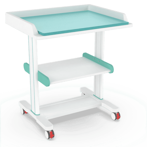 Stanowisko do pielęgnacji: 1xblat, 1xpółka