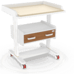 Stanowisko do pielęgnacji:1xblat, 1xszuflada