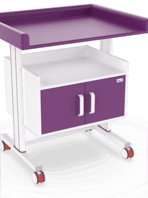 Stanowisko do pielęgnacji: 1xblat, 1xszafka 2-drzwiowa