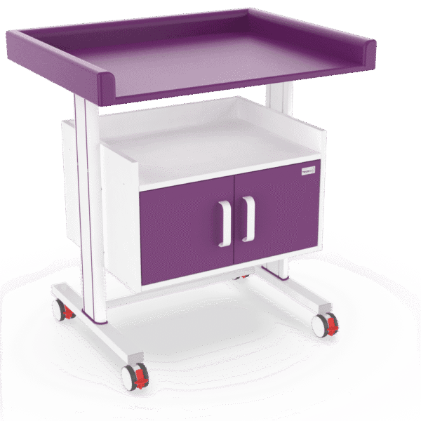 Stanowisko do pielęgnacji: 1xblat, 1xszafka 2-drzwiowa